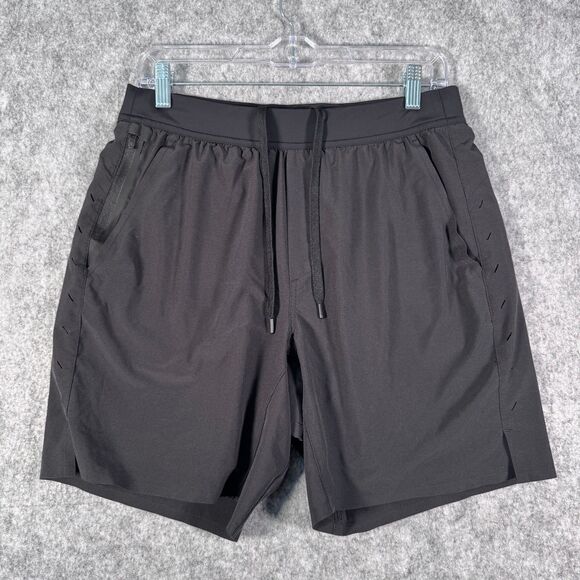 Ten Thousand Shorts Mens Size Medium Black Lined The Interval Short Crossfit Gym - Picture 1 of 9